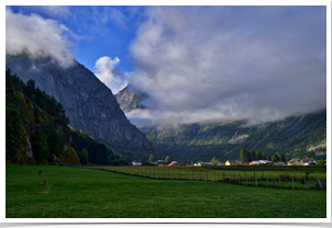 On the way to the Norway plateau, this is the last farmland area.  